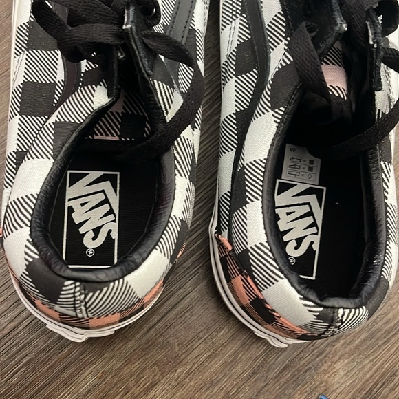 VANS OldSkooli Multi-color Checkered Sneakers (UNISEX) Style#721454 M9 w10.5 - Picture 7 of 9